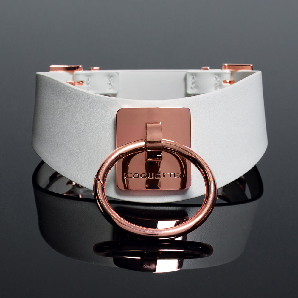 Coquette Pleasure Collection Choker White - Headshop.com