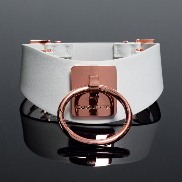 Coquette Pleasure Collection Choker White - Headshop.com