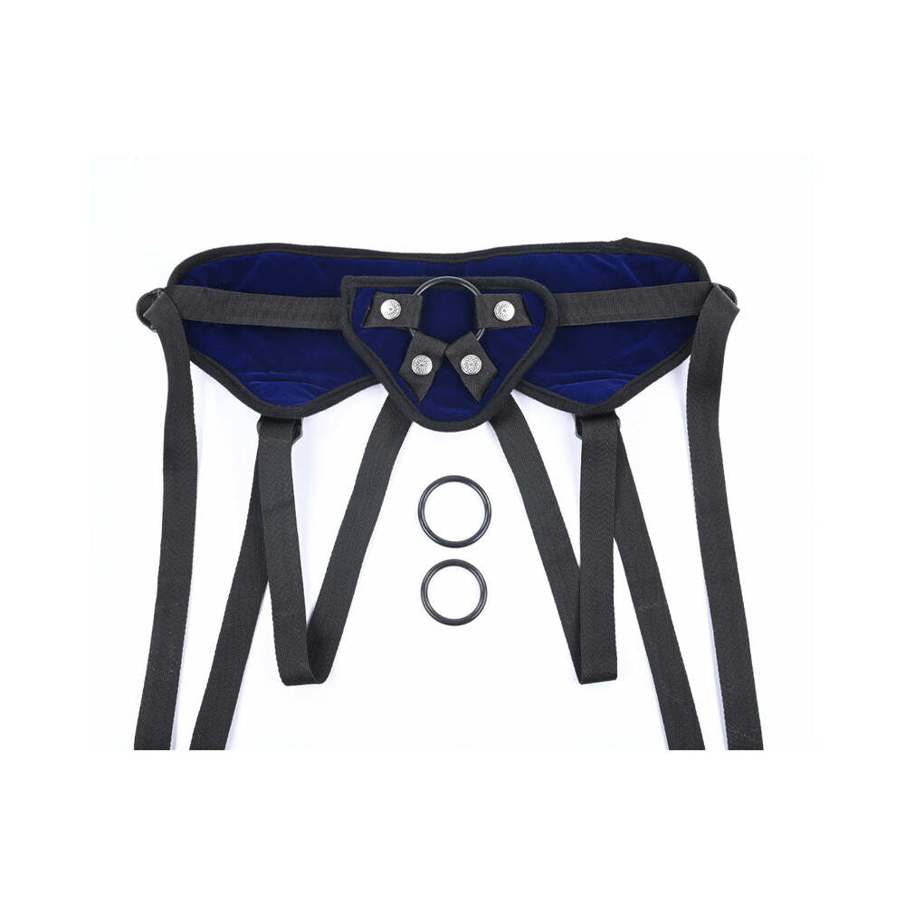 Sportsheets Lush Adjustable Cobalt Strap-On Harness - Headshop.com