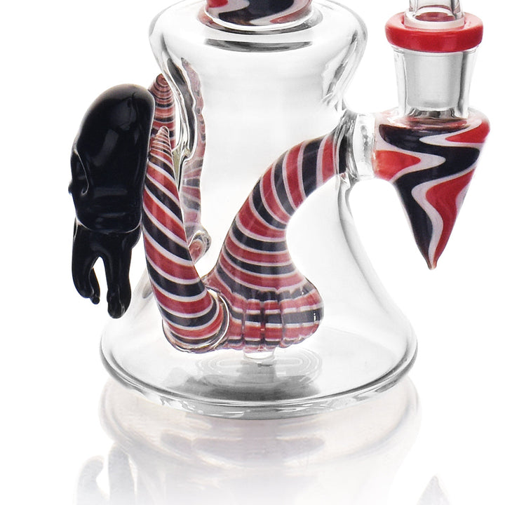 High Society - Tulu Premium Wig Wag Concentrate Rig (Red & Black) - Headshop.com