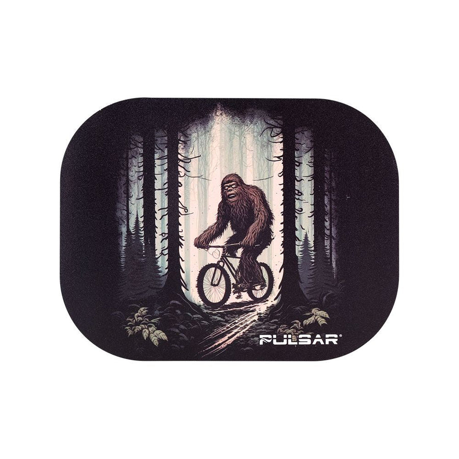 Pulsar Mini Magnetic Rolling Tray Lid - Bigfoot Rides Again / 7"x5.5" - Headshop.com