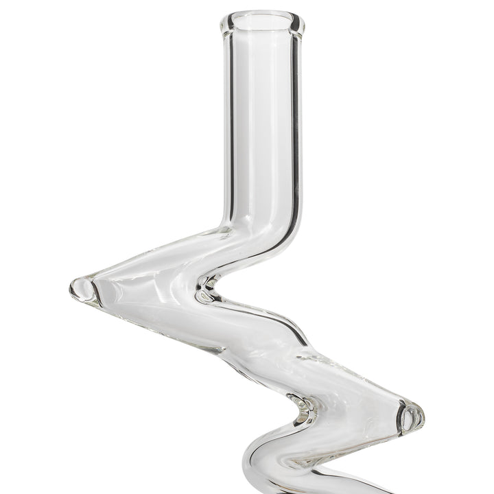 LA Pipes "Switchback" Bubble Base Bong - Headshop.com