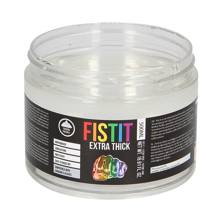 Fist It Extra Thick Water-Based Fisting Lube Rainbow Edition 16.9 oz. - Headshop.com
