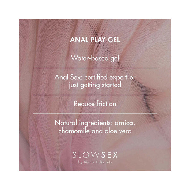 Bijoux Indiscrets Slow Sex Anal Play Gel 1 oz. - Headshop.com