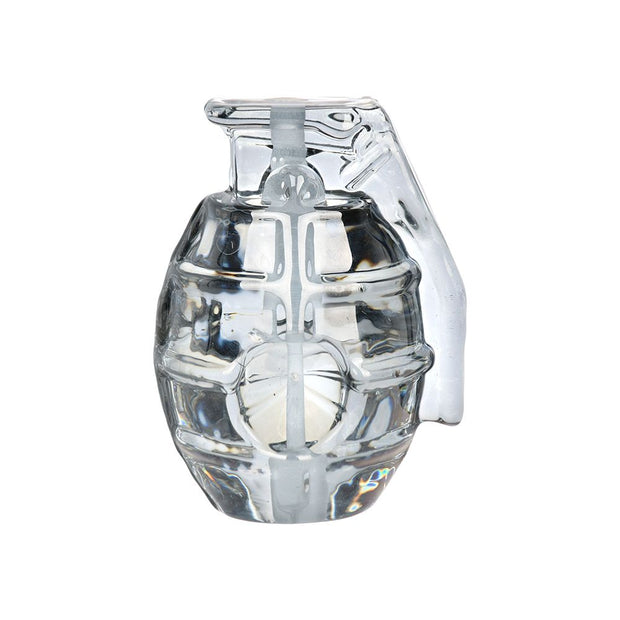 Grenade Electroplated Glass Hand Pipe - 3" / 3ct - Headshop.com