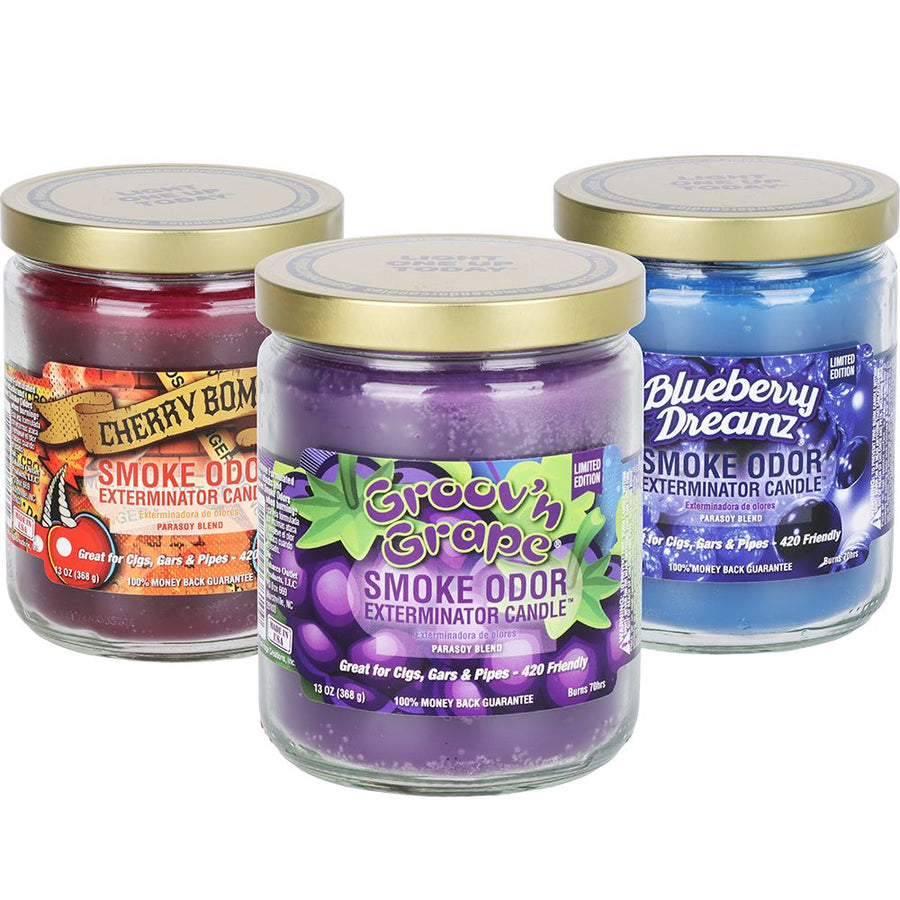 Smoke Odor Exterminator Candle | Berry Series Edition | 13oz - Headshop.com