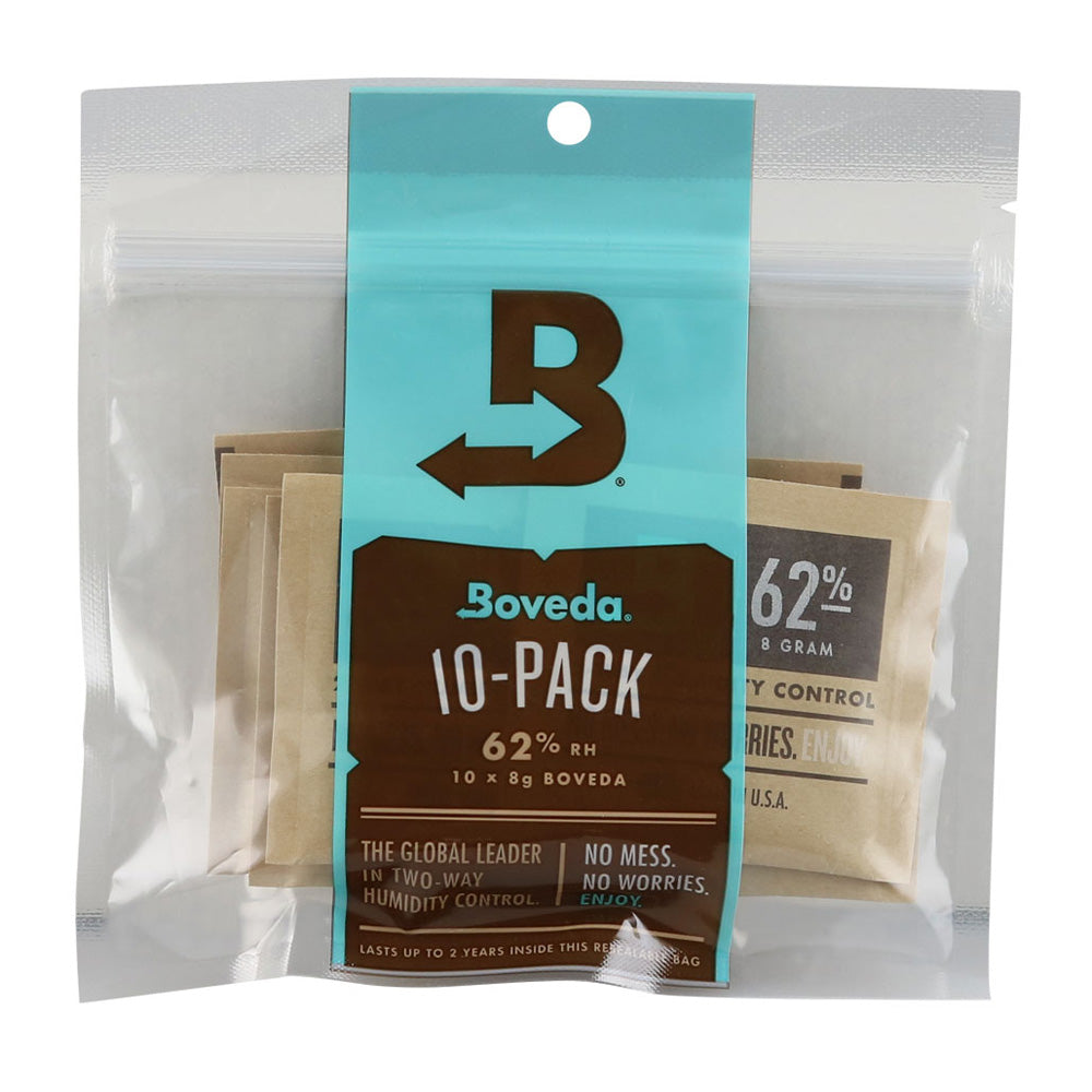 10PK - Boveda Humidity Control - 62% 8g - Headshop.com