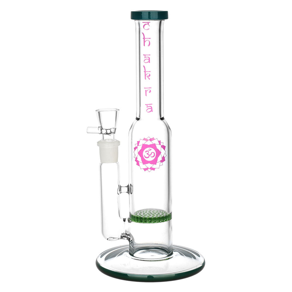 Radiant Chakra Water Pipe - 9" / 14mm F / Colors Vary - Headshop.com