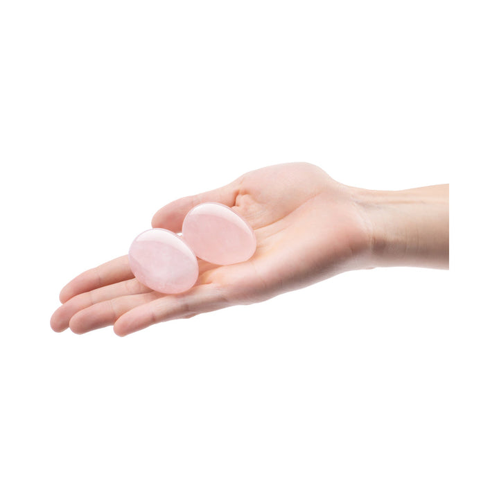 Le Wand Crystal Yoni Eggs Rose Quartz - Headshop.com