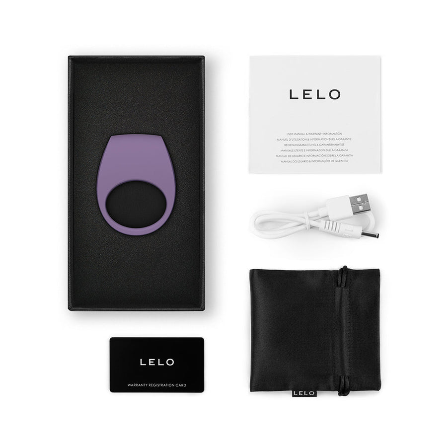 LELO TOR 3 Vibrating Cockring Violet Dust - Headshop.com