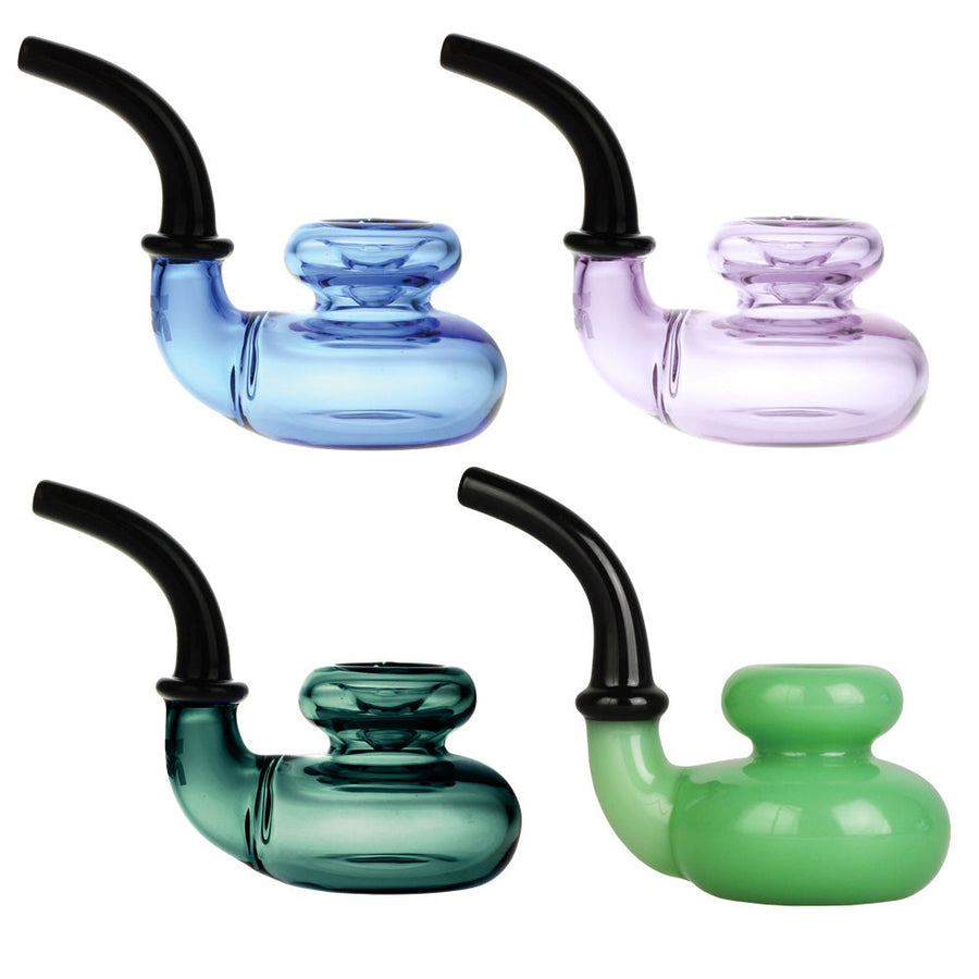 Pulsar Bi-Level Sherlock Handpipe - 4.5" / Colors Vary - Headshop.com