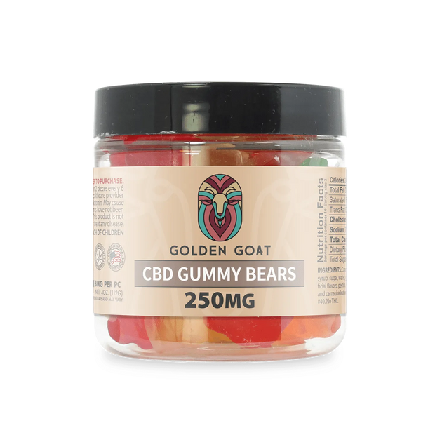 CBD Gummies 250MG - Clear Bears - Headshop.com