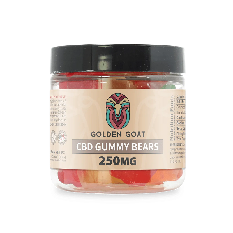 CBD Gummies 250MG - Clear Bears - Headshop.com