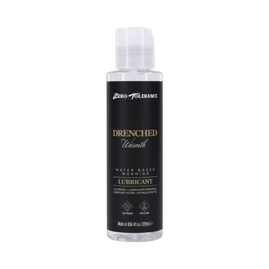 Zero Tolerance Drenched Warmth Water-Based Warming Lubricant 4 oz. - Headshop.com