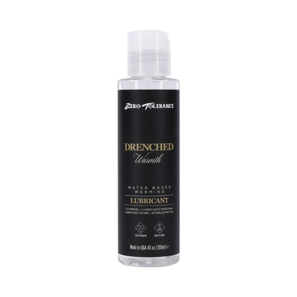 Zero Tolerance Drenched Warmth Water-Based Warming Lubricant 4 oz. - Headshop.com