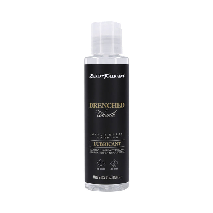 Zero Tolerance Drenched Warmth Water-Based Warming Lubricant 4 oz. - Headshop.com