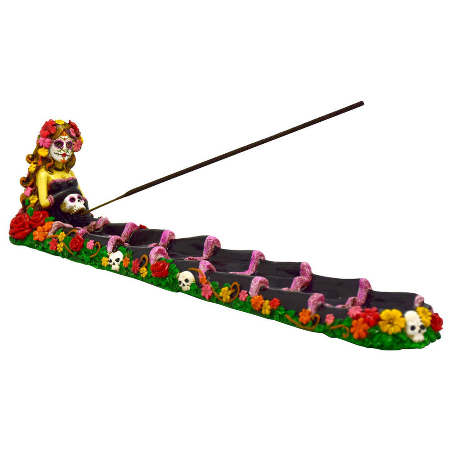 Day of the Dead Incense Burner - Headshop.com