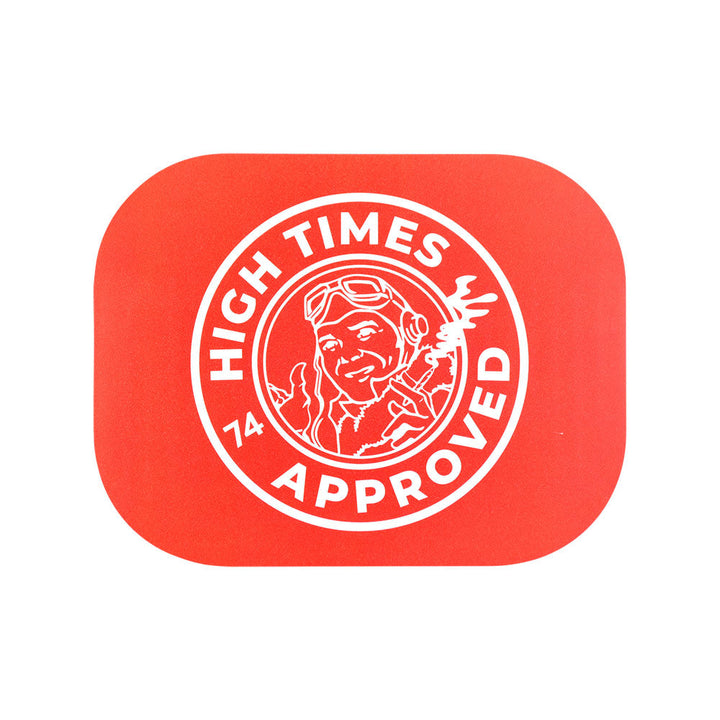 High Times x Pulsar Mini Metal Rolling Tray w/ Lid - High Times Approved / 7"x5.5" - Headshop.com