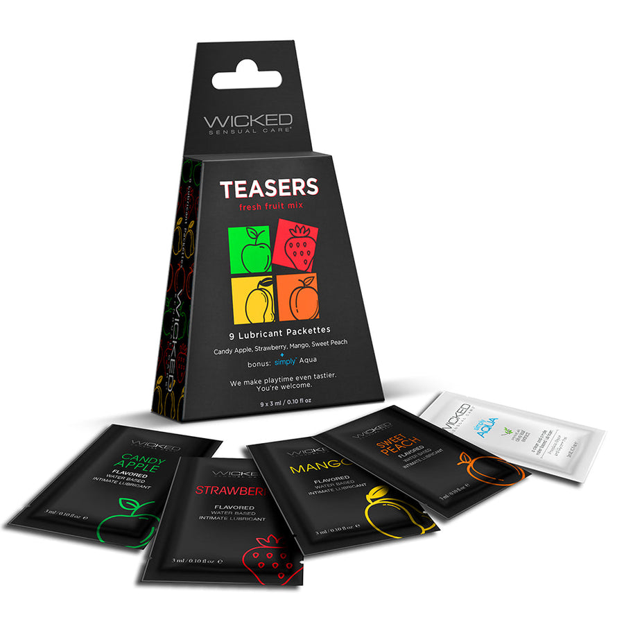 Wicked Teasers Fresh Fruit Mix 3 ml 9 Packs/Box - Headshop.com