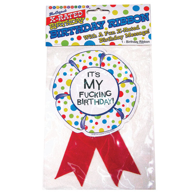 X-Rated Birthday Ribbon - Headshop.com