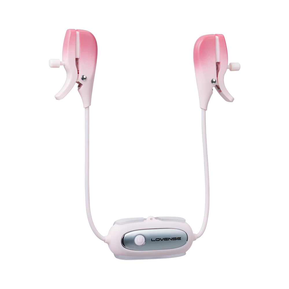 Lovense Gemini Bluetooth Rechargeable Vibrating Nipple Clamps - Headshop.com
