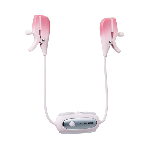 Lovense Gemini Bluetooth Rechargeable Vibrating Nipple Clamps - Headshop.com