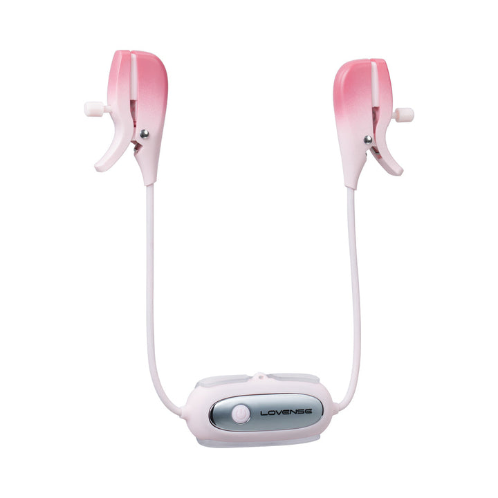 Lovense Gemini Bluetooth Rechargeable Vibrating Nipple Clamps - Headshop.com