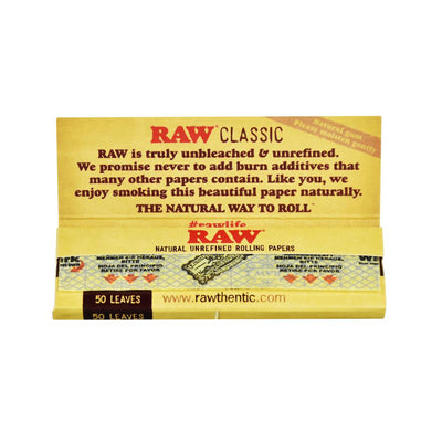 Raw Classic Rolling Papers - Headshop.com