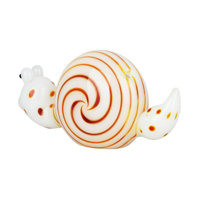 Spun Snail Glass Hand Pipe - 4" / Colors Vary - Headshop.com