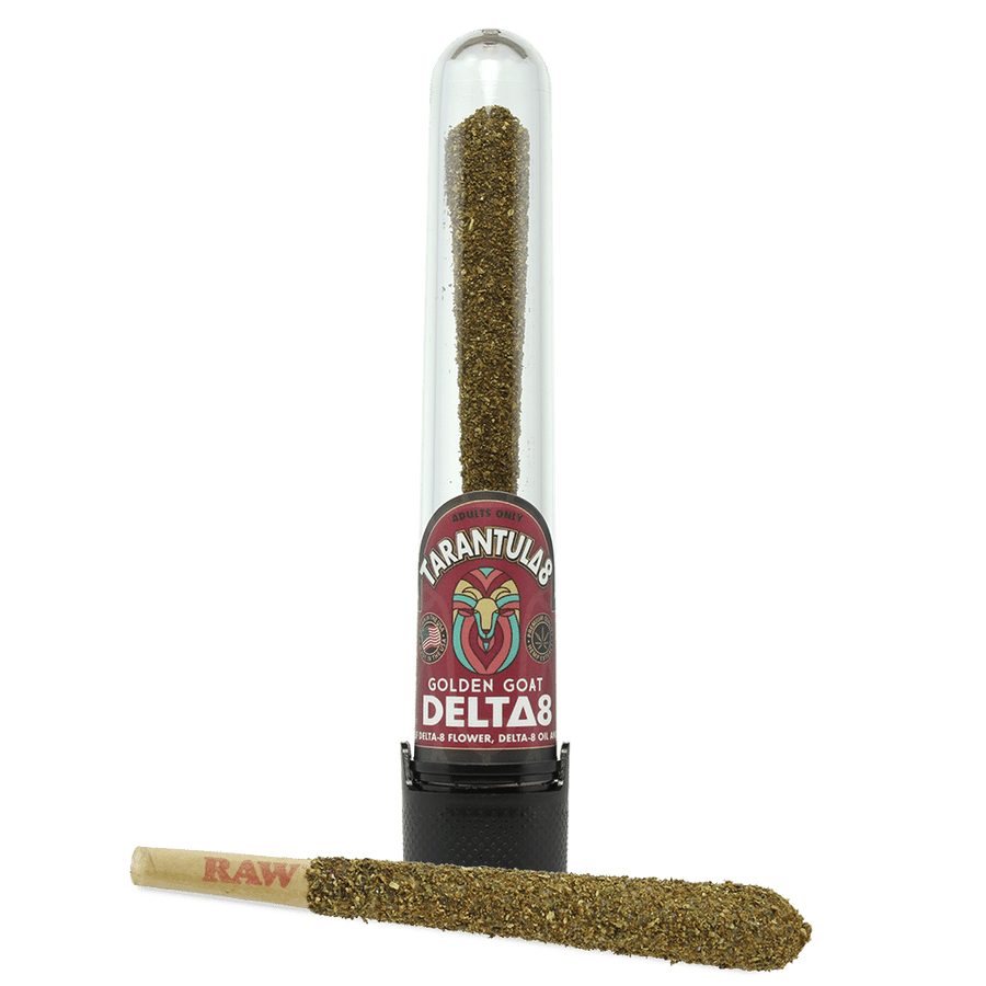 Delta-8 Tarantula Premium Kief Doobie – 100mg – 2g – Sativa - Headshop.com