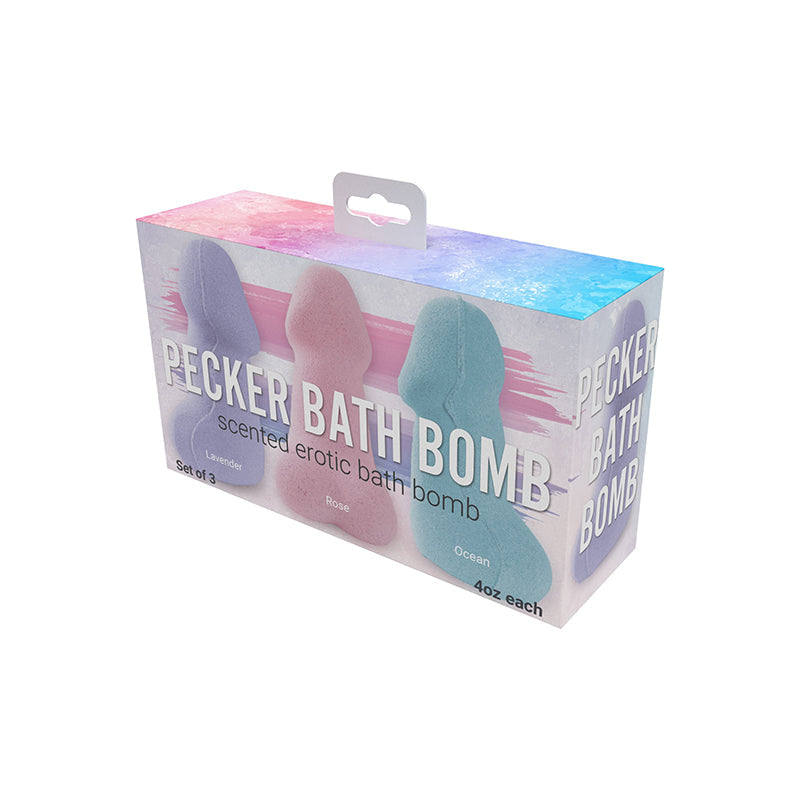 Pecker Bath Bomb - 3Pk. Jasmine Scented - Headshop.com