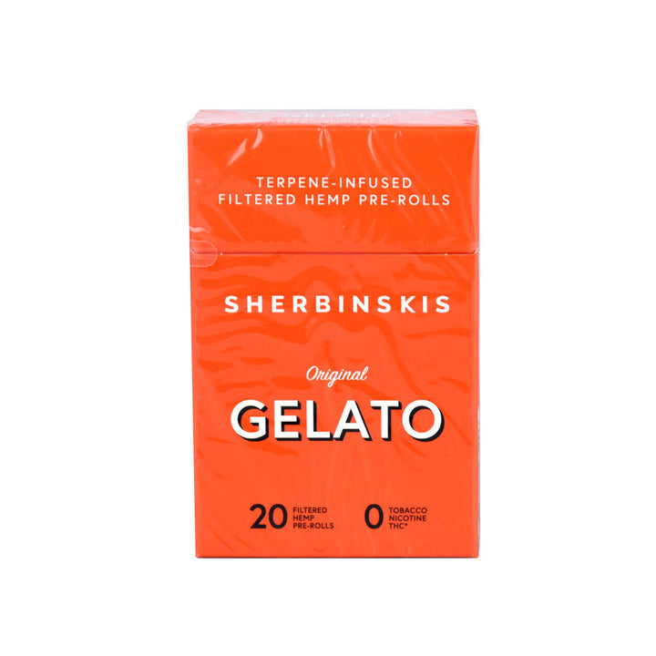 Sherbinski's Hemp Cigarettes - Gelato 1 CARTON - Headshop.com