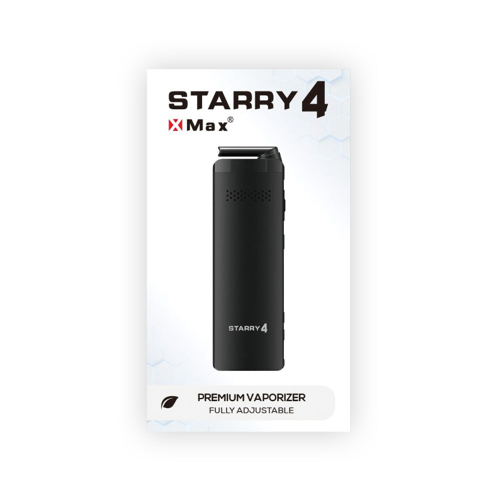 XVape XMAX Starry 4.0 Dry Herb Vaporizer - 2550mAh / Black - Headshop.com