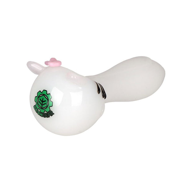 SeshGear Cute Kitty Glass Spoon Pipe - 4"