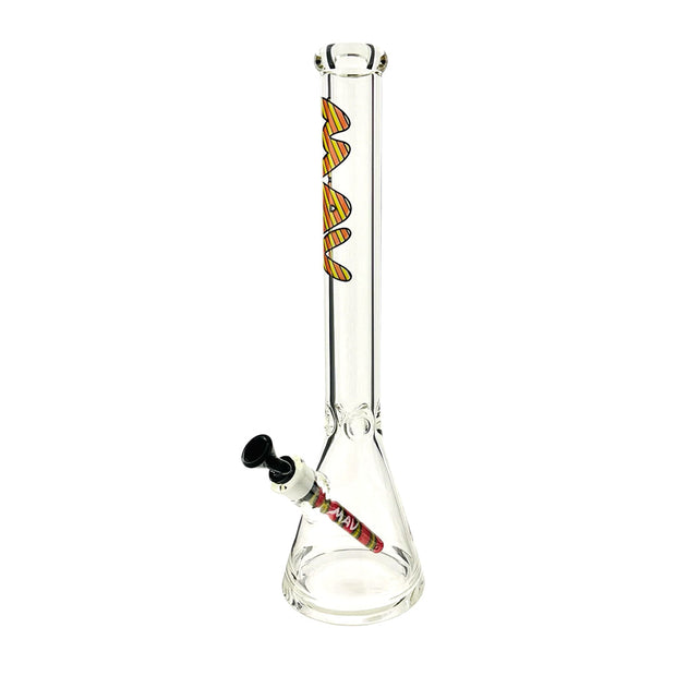 MAV Glass 18" Classic Wigwag Beaker - Headshop.com