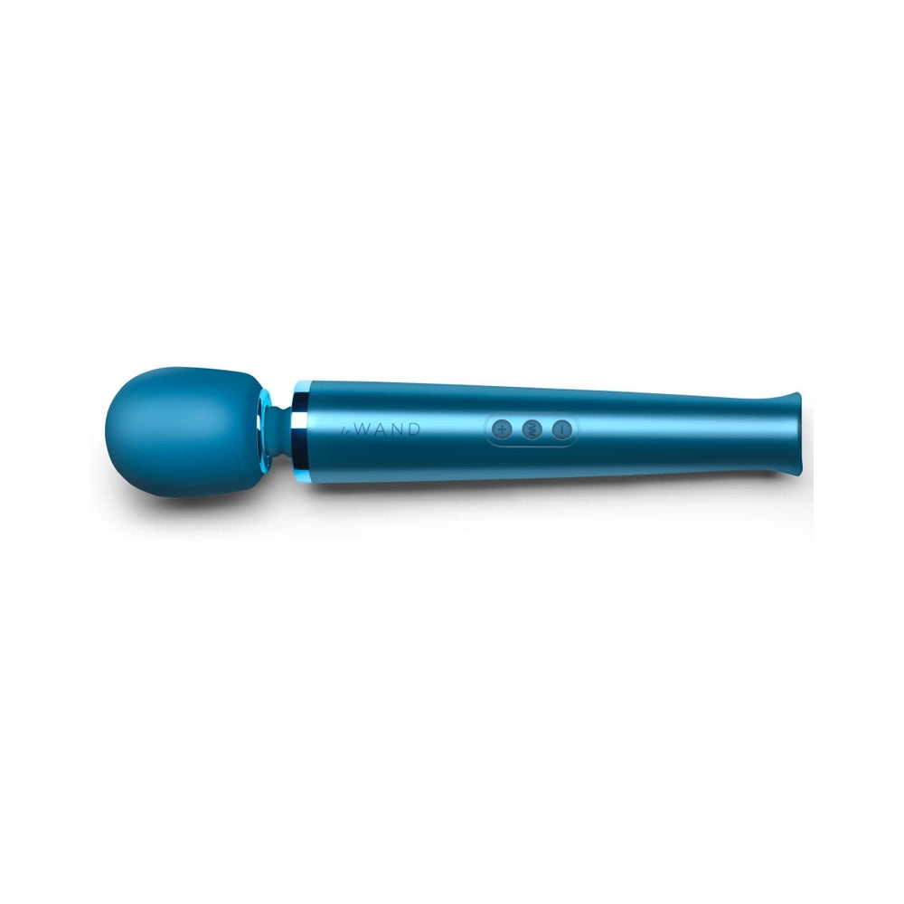 Le Wand Rechargeable Vibrating Massager Pacific Blue - Headshop.com