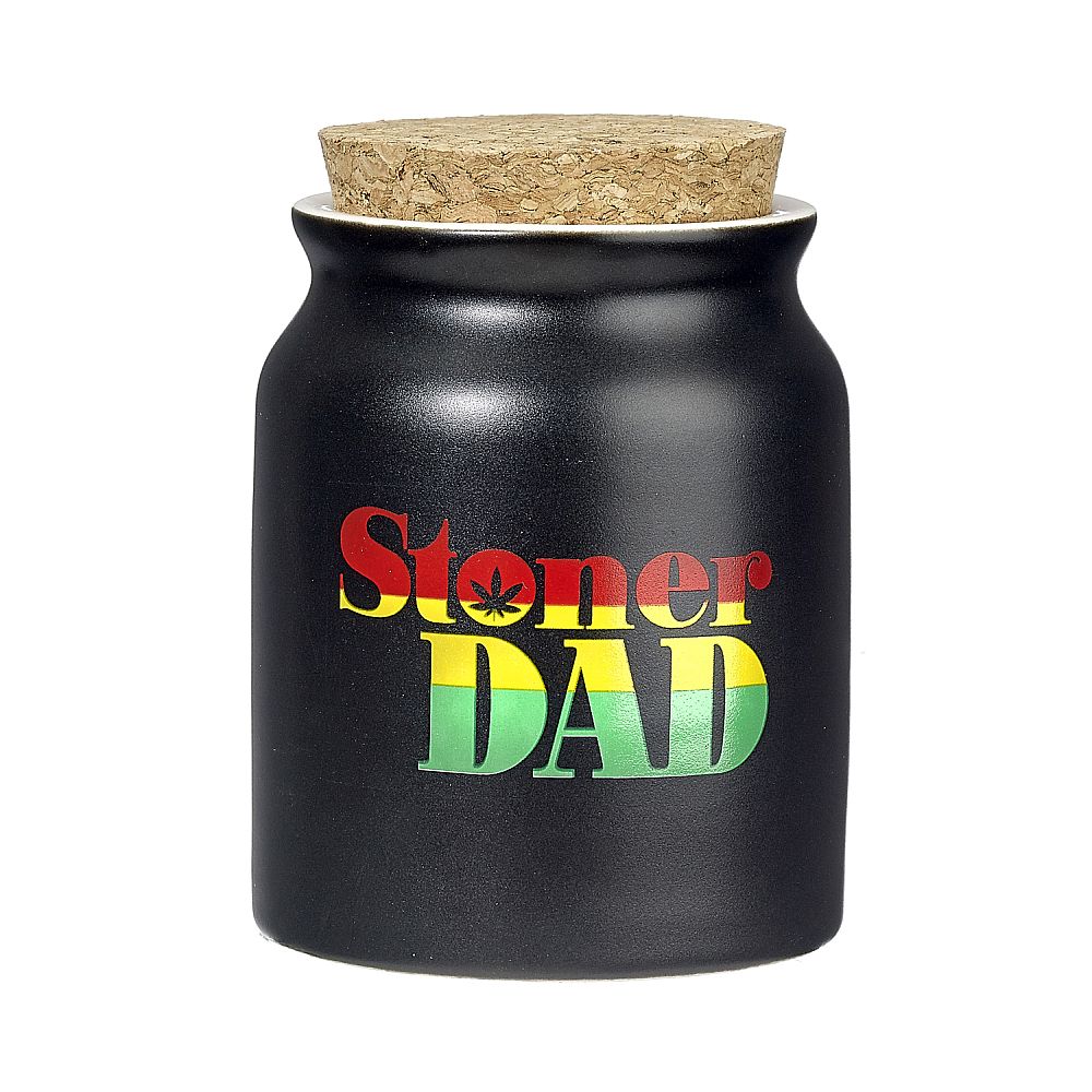 Ashtray and Stash Jar set - Stoner Dad - Headshop.com