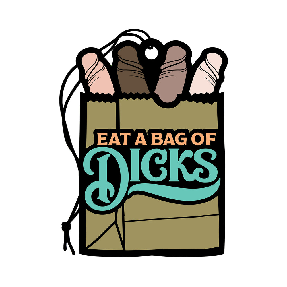 Wood Rocket Air Freshener Bag of Dicks - Headshop.com