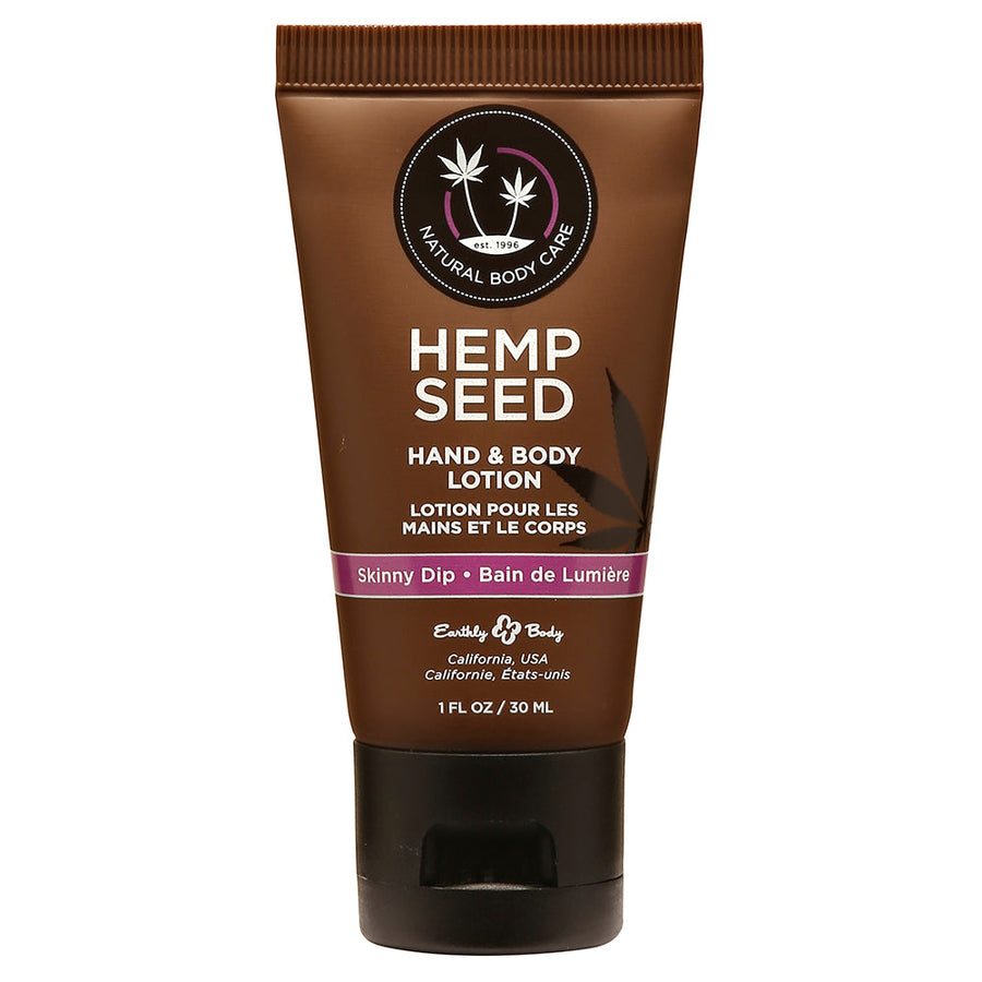 Earthly Body Hand & Body Velvet Lotion Skinny Dip 1oz - Headshop.com