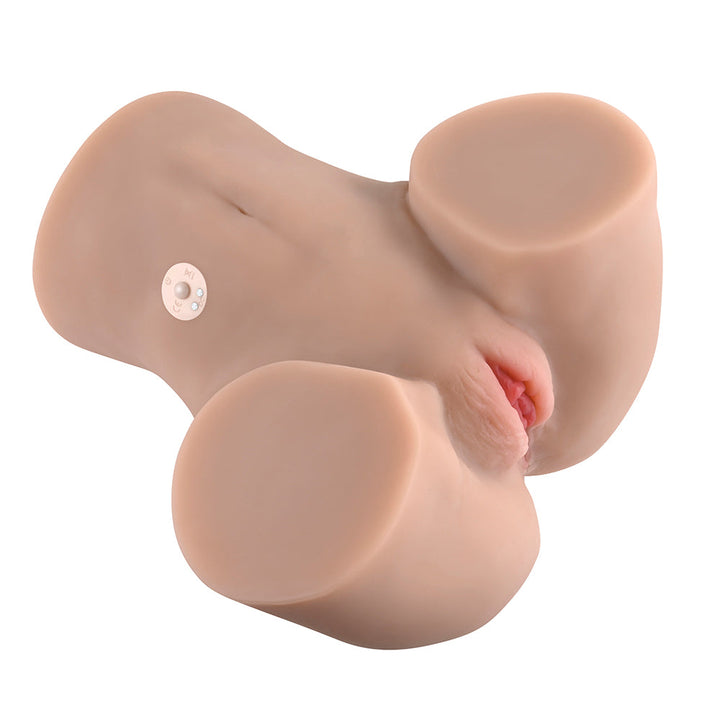 Zero Tolerance Rear Beauty Rechargeable Remote Controlled Vibrating Sucking Dual Entry Masturbator TPE Light - Headshop.com