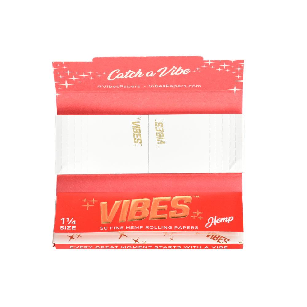 VIBES Hemp Rolling Papers w/ Tips - Headshop.com