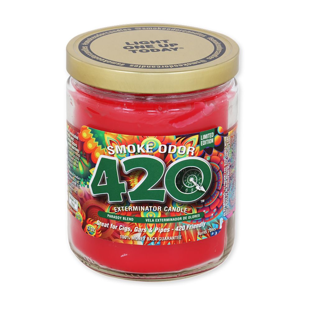 Smoke Odor Exterminator Candle | Ultimate 420 Series Limited Edition | 13oz - Headshop.com