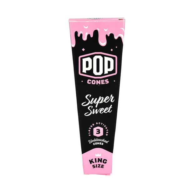 POP Cones Unbleached | Assorted Flavors | 25pc Display