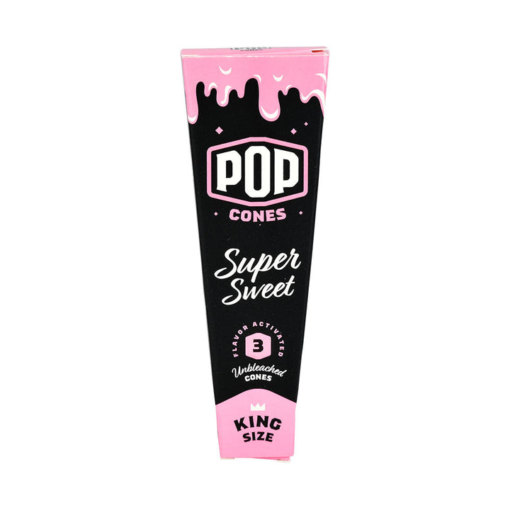 POP Cones Unbleached | Assorted Flavors | 25pc Display