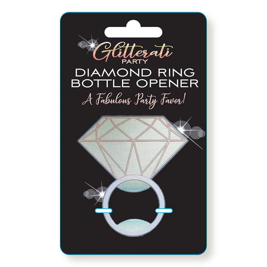 Glitterati Party Diamond Ring Bottle Opener - Headshop.com
