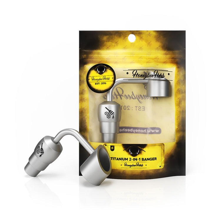 TITANIUM 2 IN 1 BANGER DAB NAIL - Headshop.com