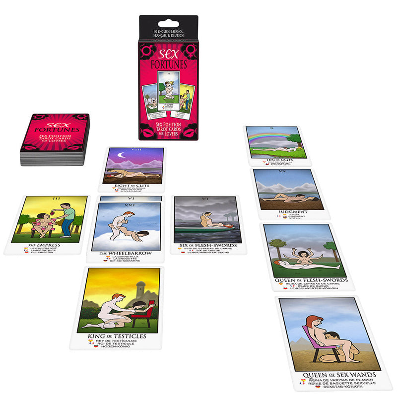 Sex Fortunes Tarot Card Game - Headshop.com