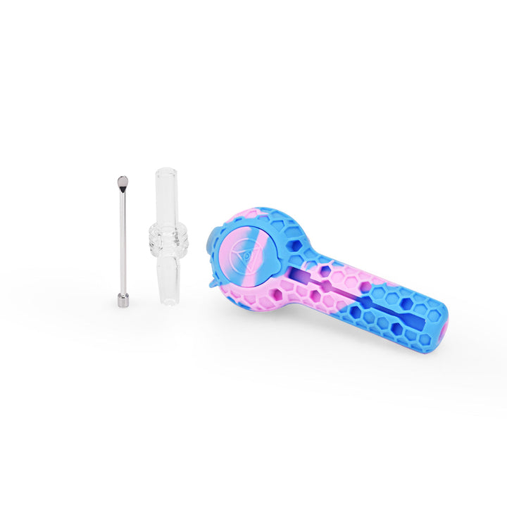 Ritual - 4'' Silicone Nectar Spoon - Cotton Candy - Headshop.com