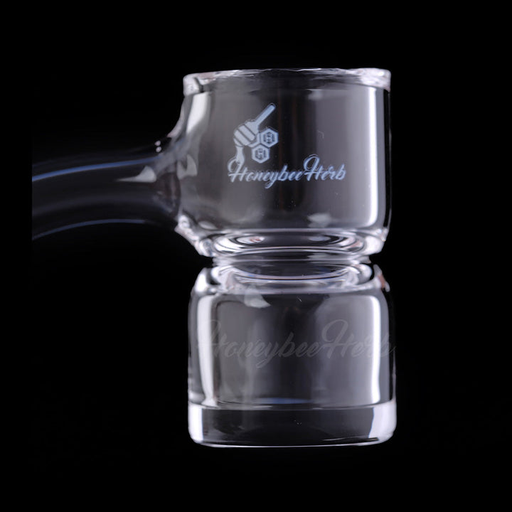 HONEY BEVEL SPLASH BUCKET QUARTZ BANGER - 45° DEGREE | BL - Headshop.com