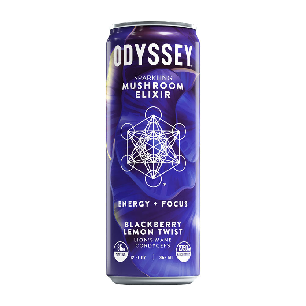 Odyssey Mushroom Sparkling Elixir | 12oz | 12pc Case - Headshop.com